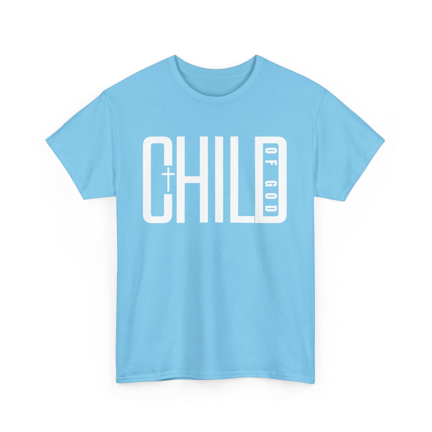 Child Of God White Text