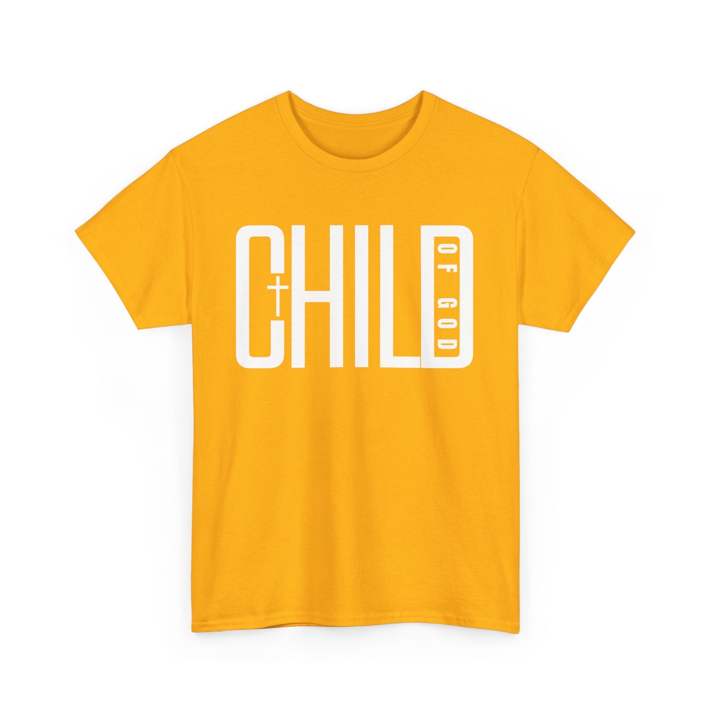 Child Of God White Text