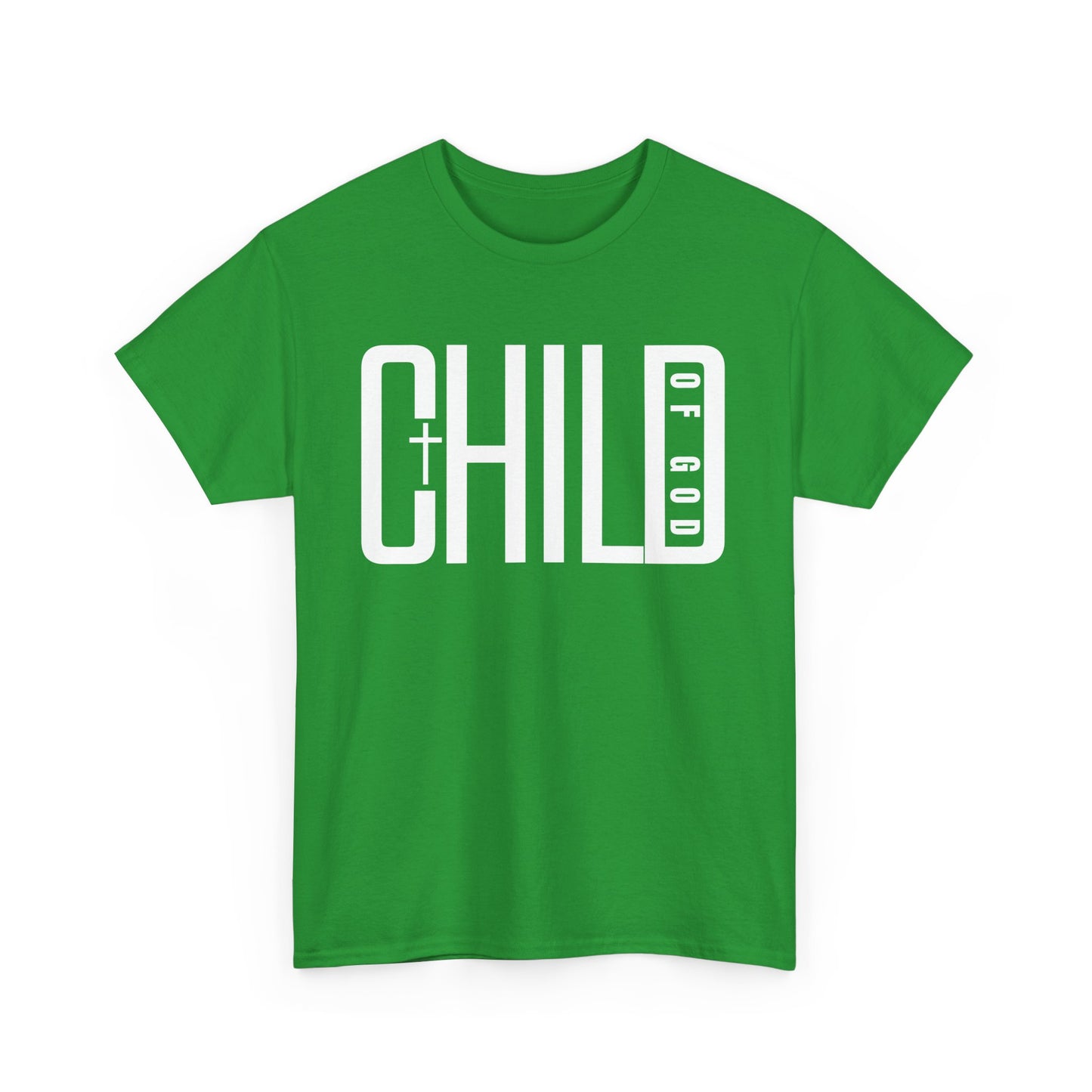 Child Of God White Text