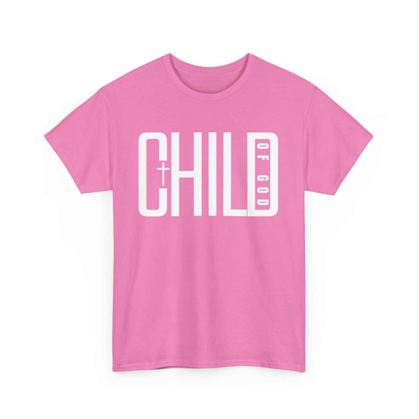 Child Of God White Text