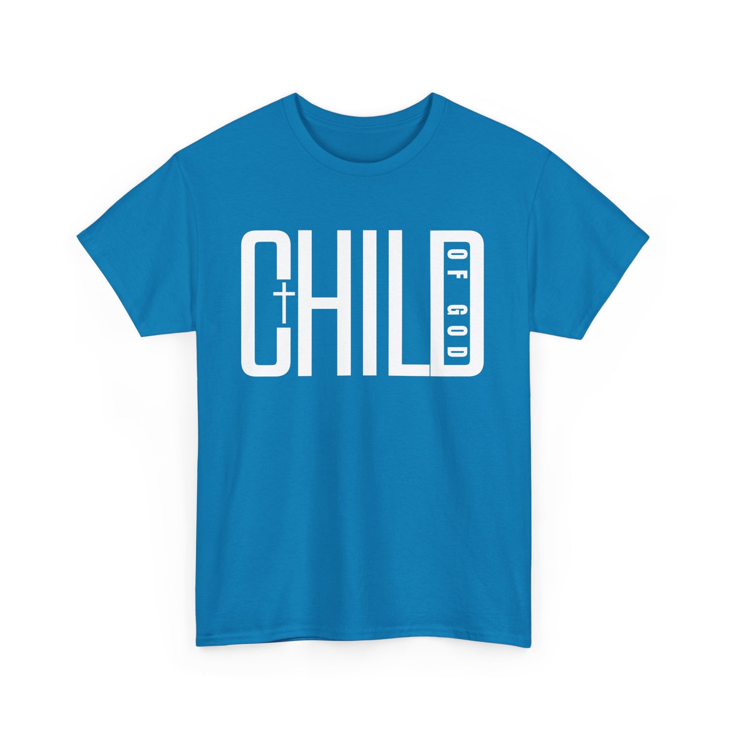 Child Of God White Text