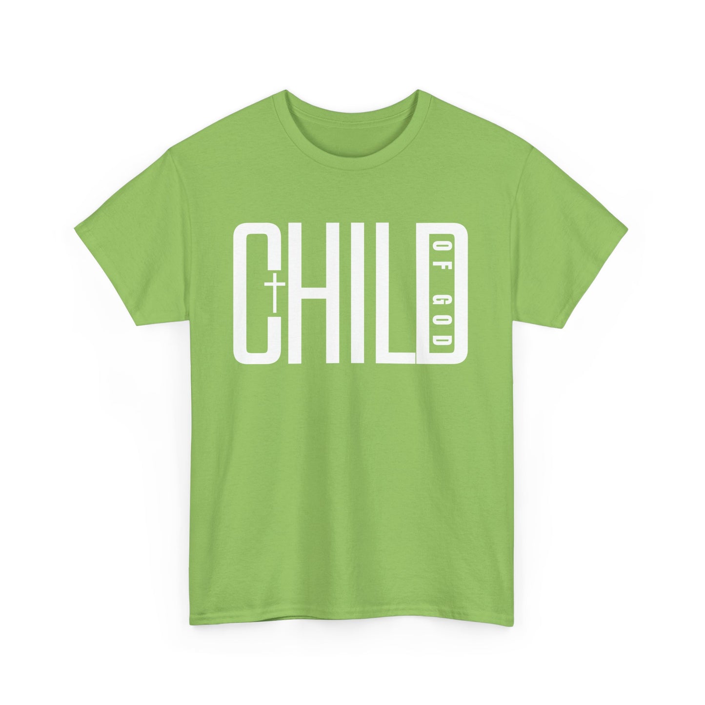 Child Of God White Text
