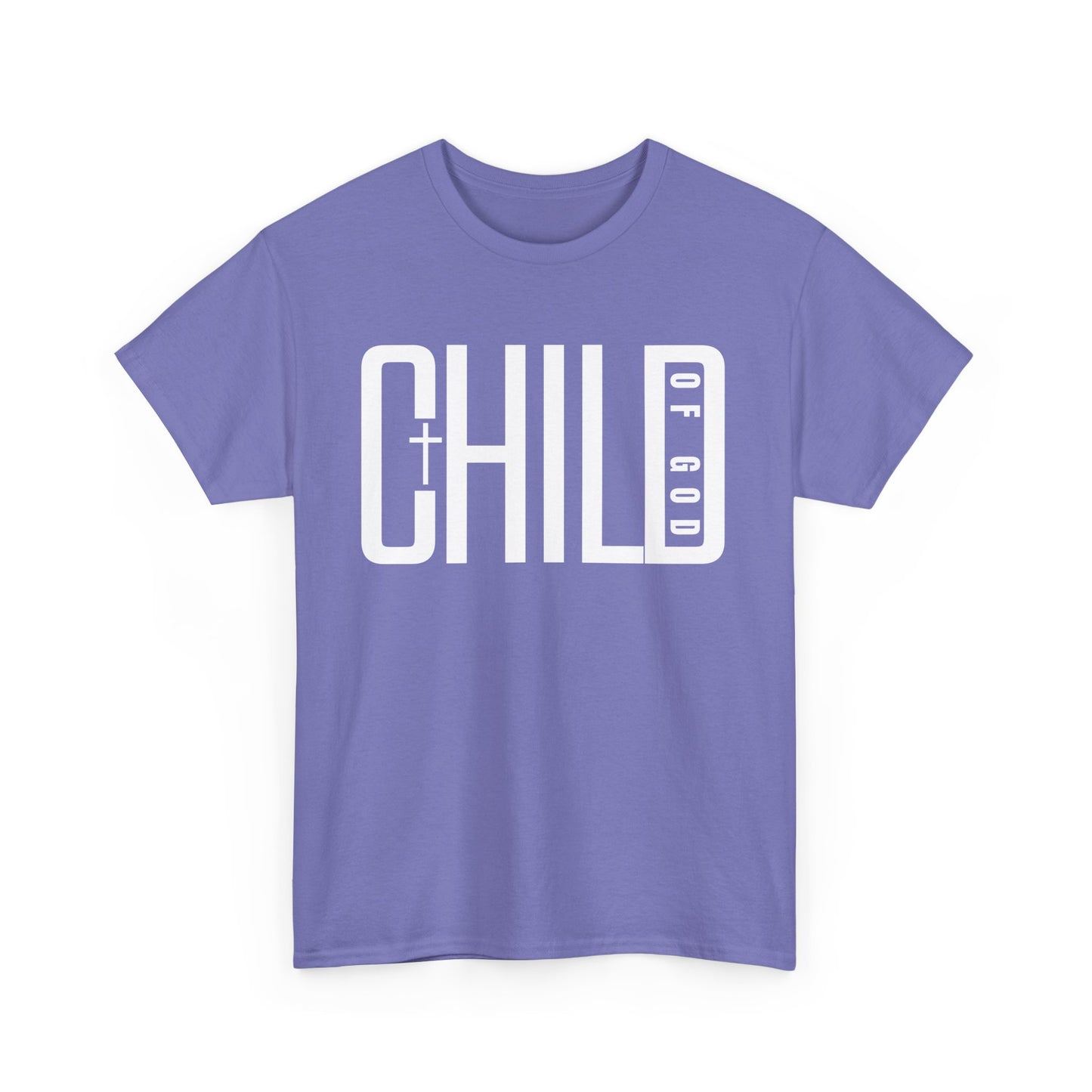 Child Of God White Text
