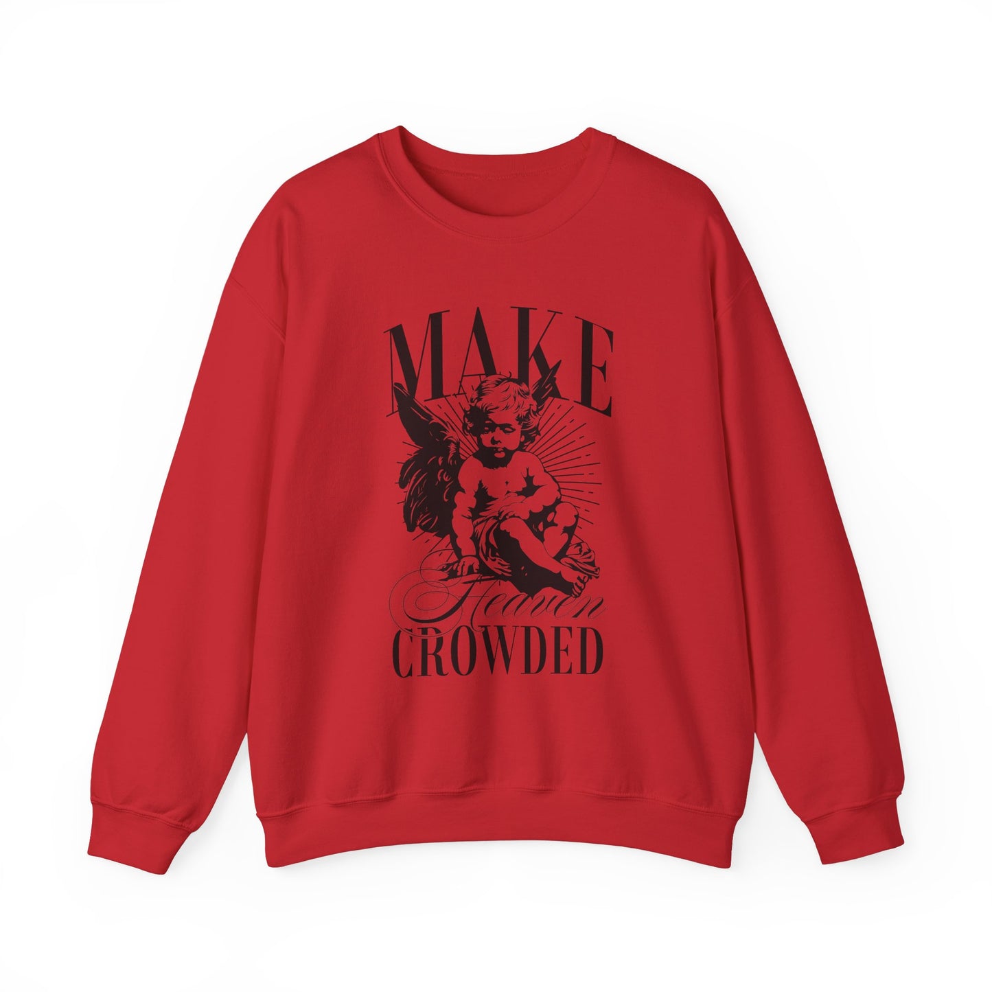 Make Heaven Crowded Unisex Heavy Blend™ Crewneck Sweatshirt