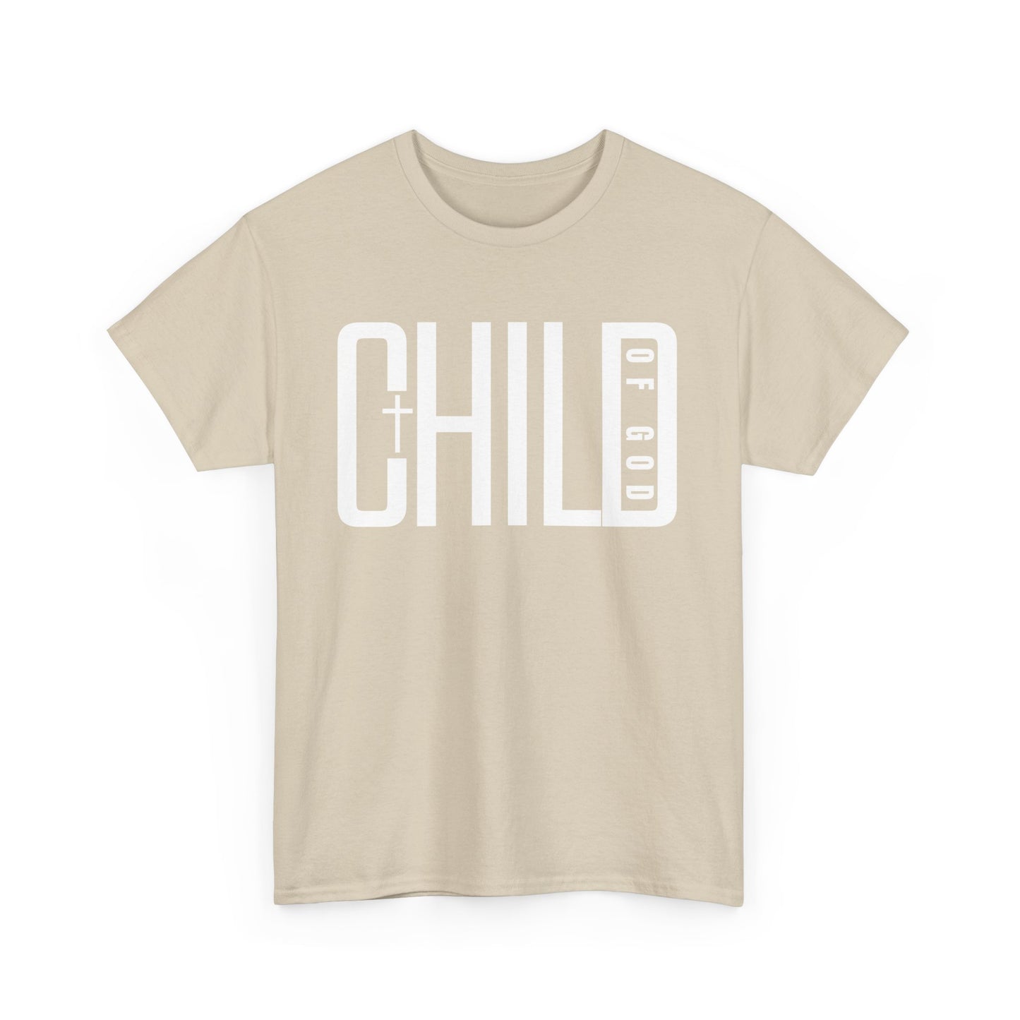 Child Of God White Text
