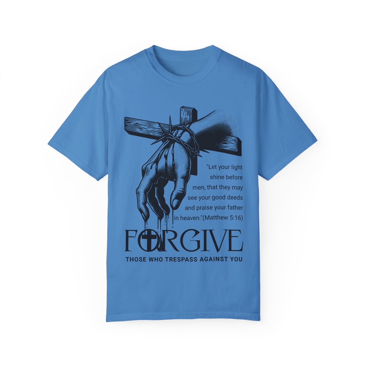 Forgive Those Who Trespass Graphic Unisex T-Shirt - Inspirational Christian Design