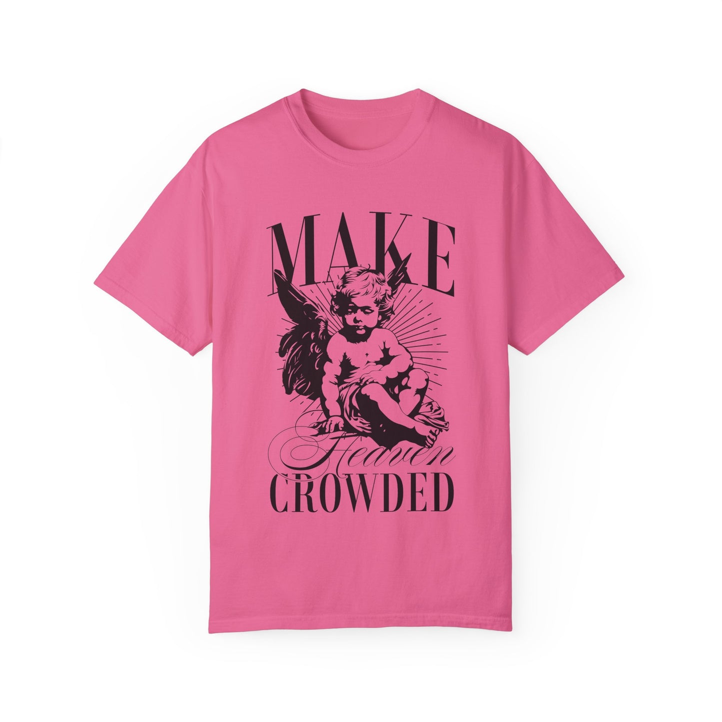 Make Heaven Crowded Graphic Unisex T-Shirt - Casual Vintage Style for Every Occasion