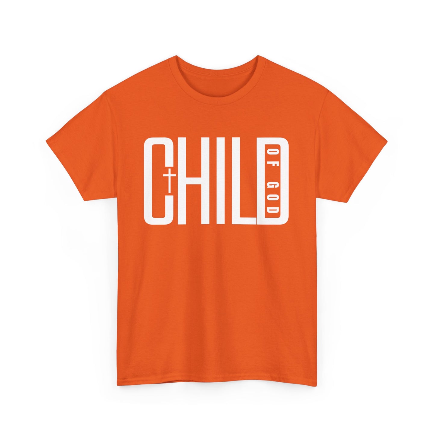 Child Of God White Text