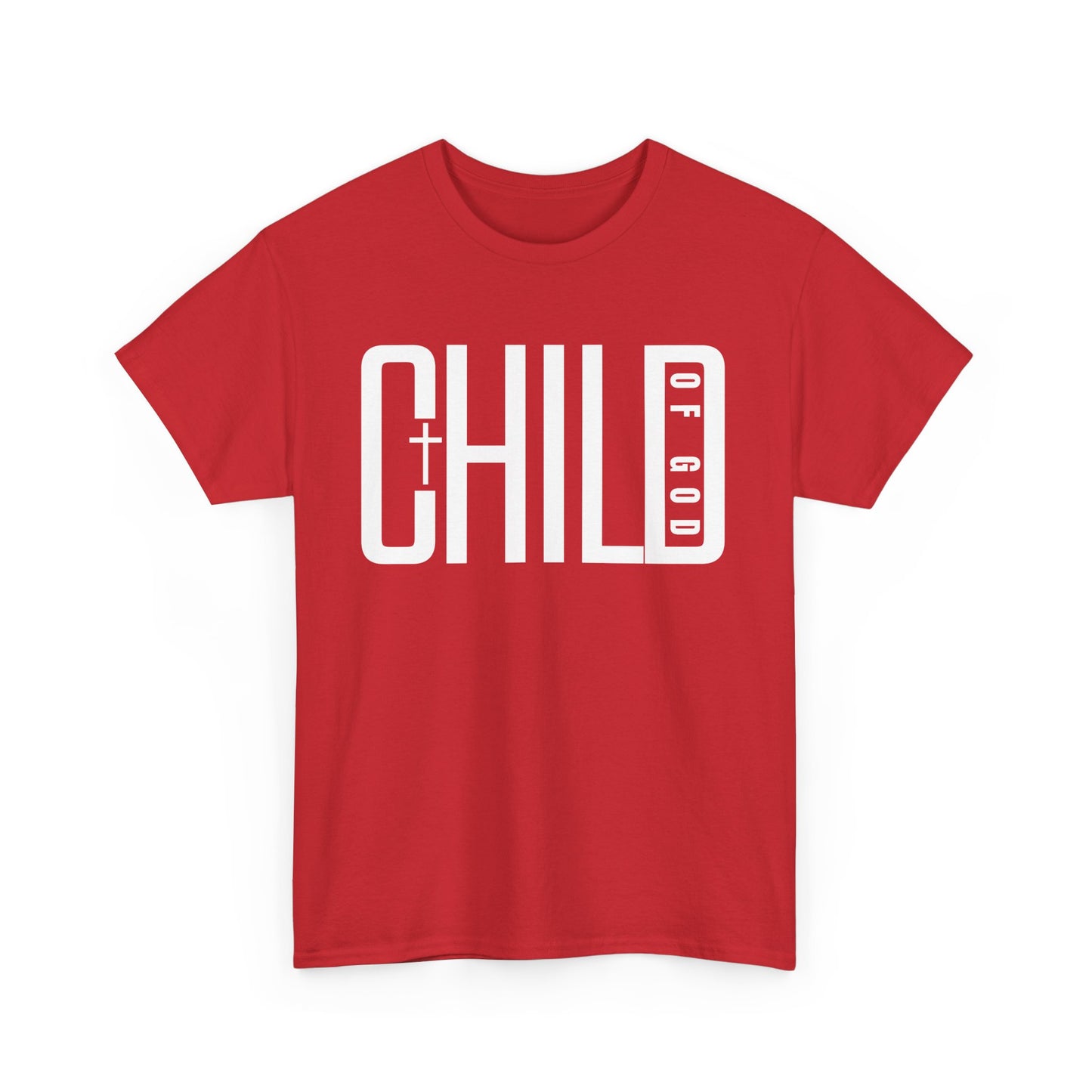 Child Of God White Text