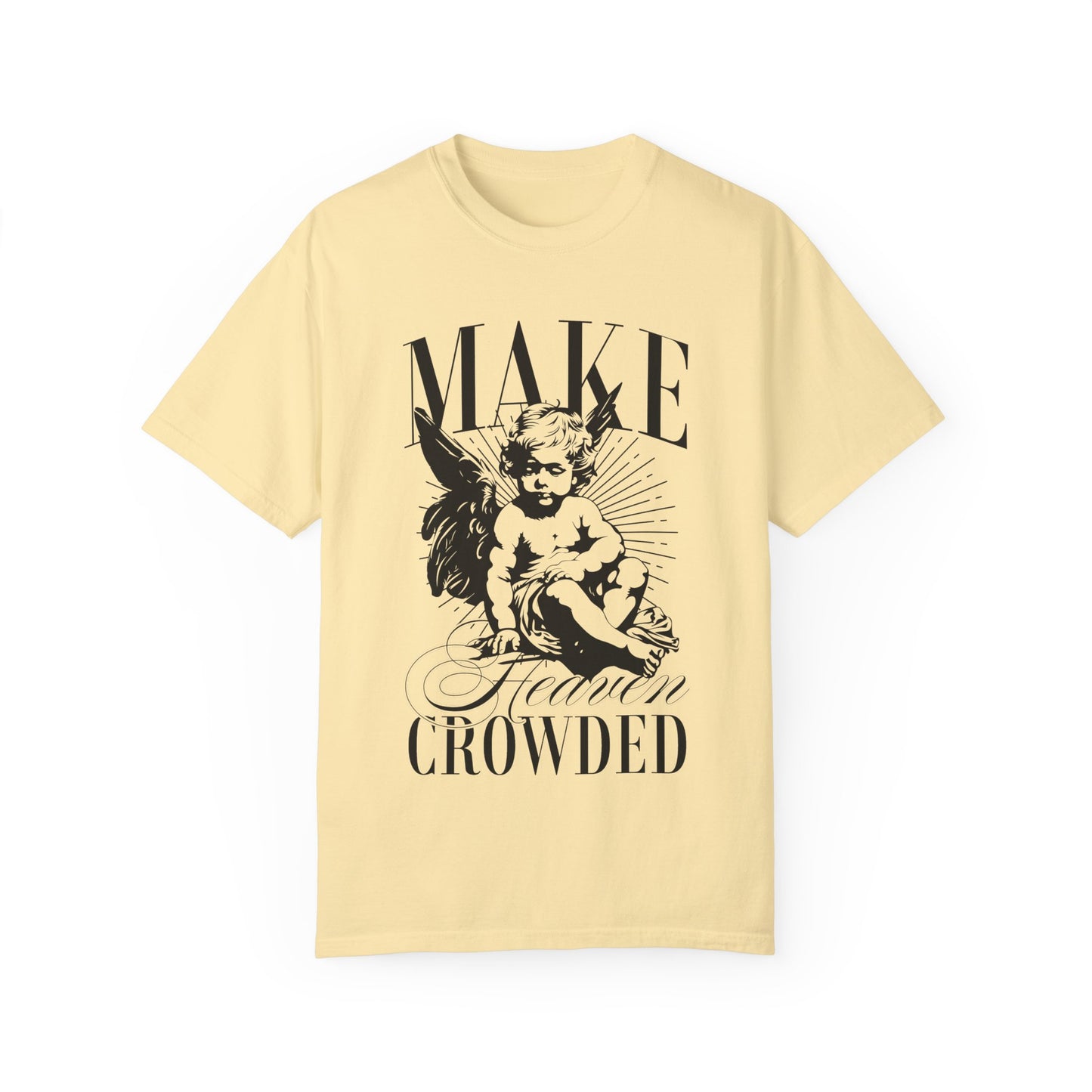 Make Heaven Crowded Graphic Unisex T-Shirt - Casual Vintage Style for Every Occasion