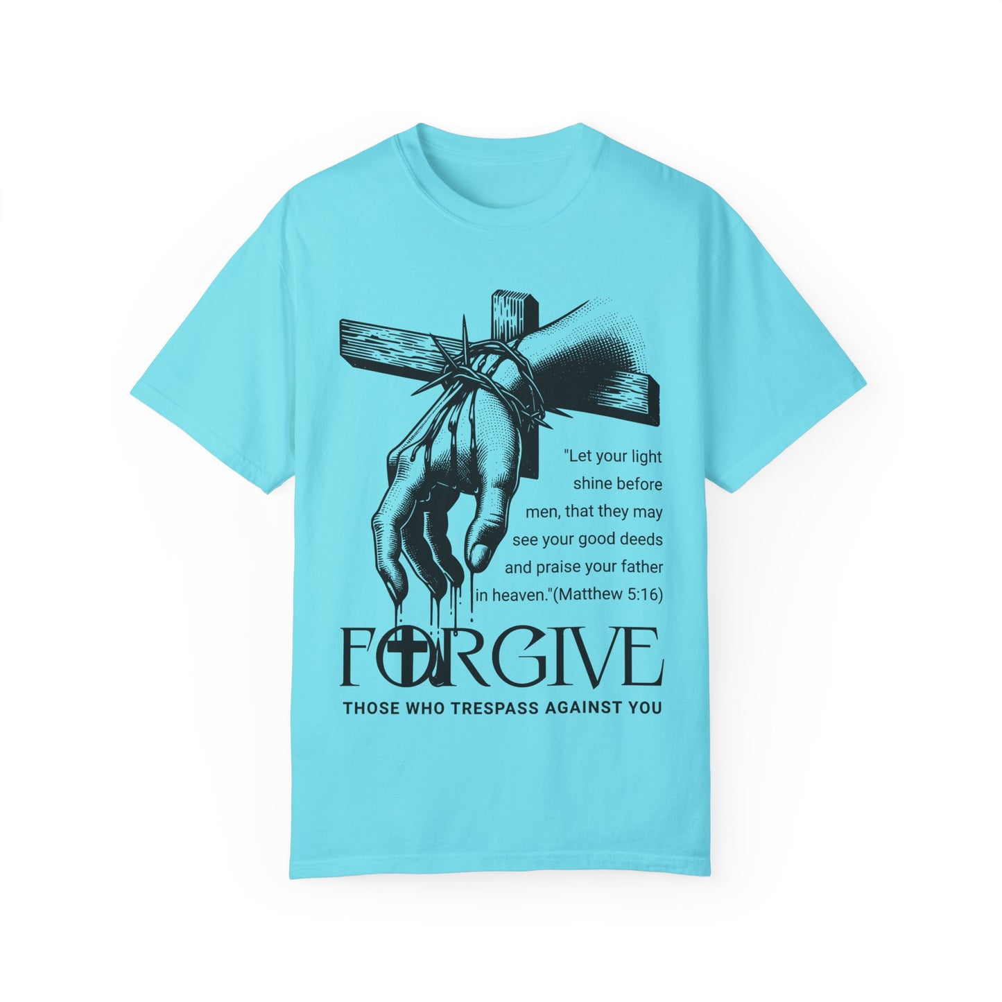 Forgive Those Who Trespass Graphic Unisex T-Shirt - Inspirational Christian Design