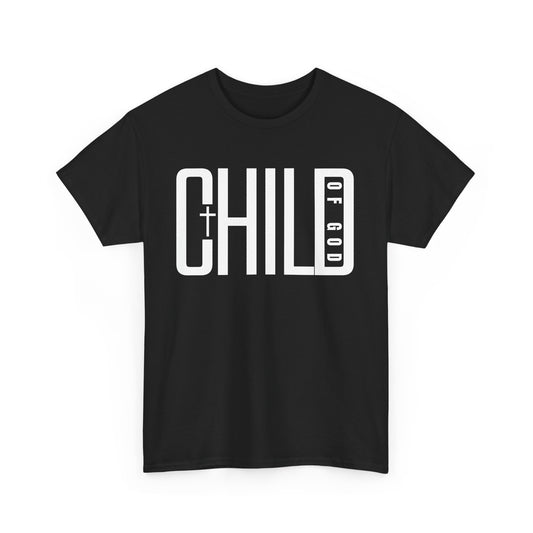 Child Of God White Text